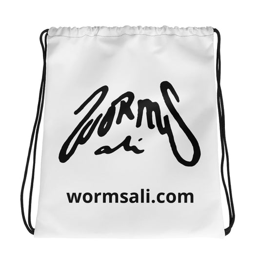 Worms Logo Drawstring Bag