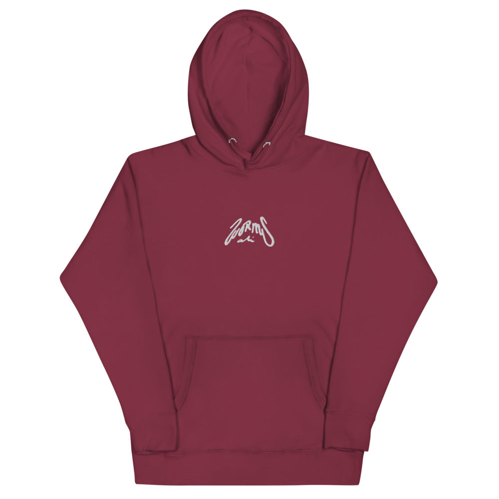 Worms Logo Embroidered Hoodie